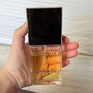 Vintage Chanel Cristalle perfume!! Used!